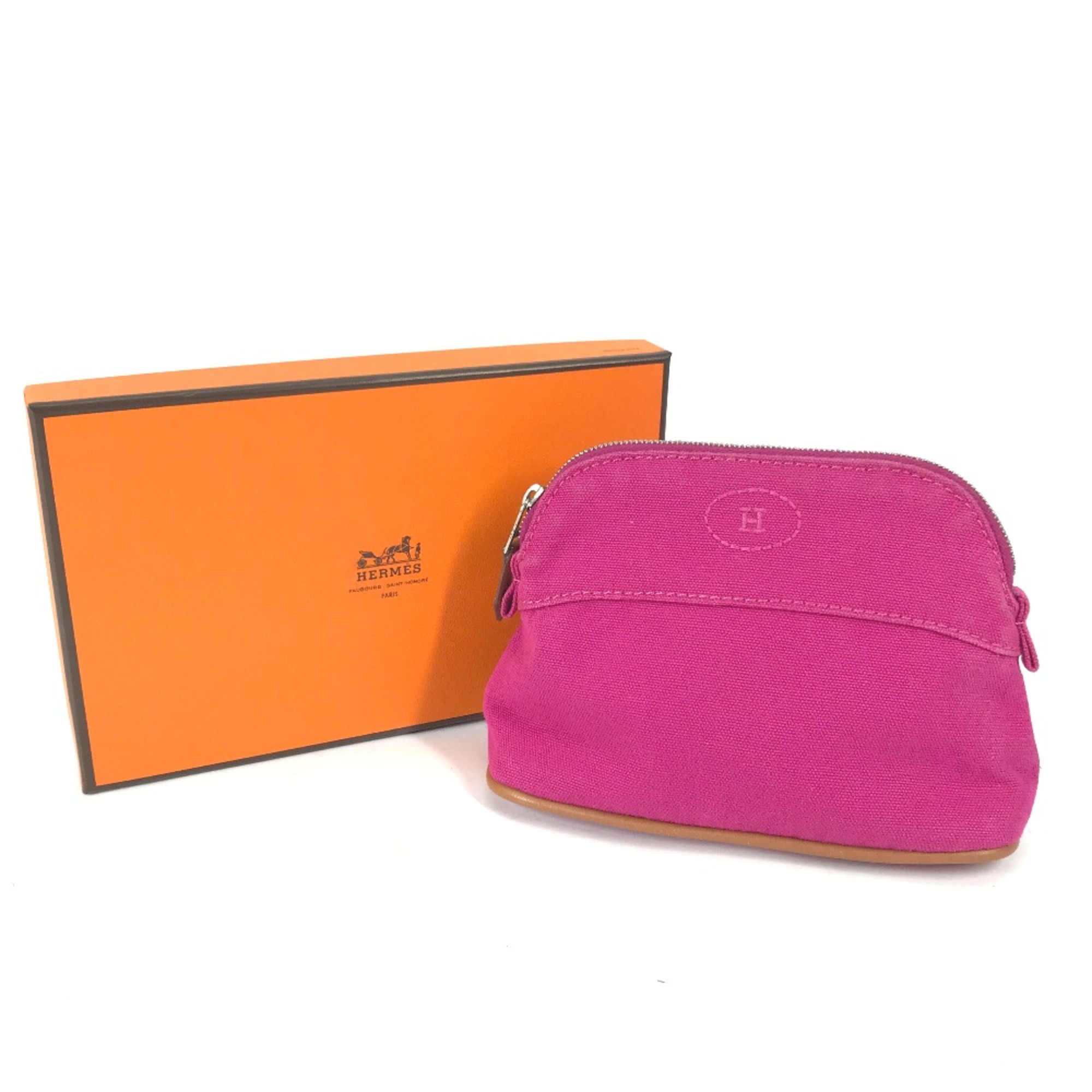 Hermes Makeup pouch Cosmetics Pouch Pouch pink