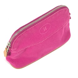 Hermes Makeup pouch Cosmetics Pouch Pouch pink