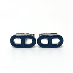 Hermes Chaine d'Ancre cuffs blue SilverHardware