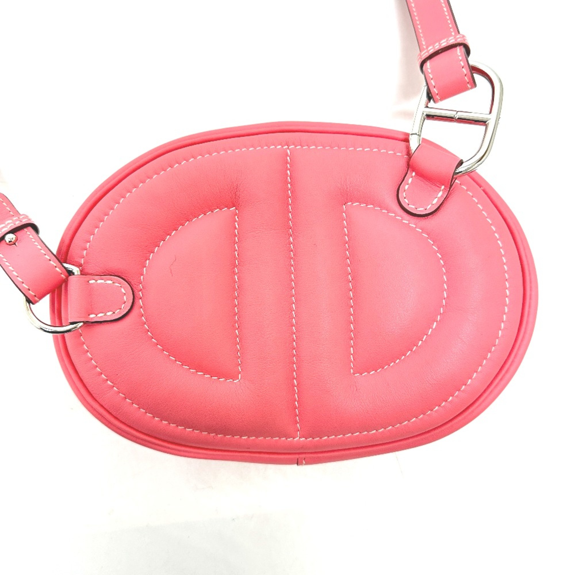 Hermes Verso bag Waist Pouch Rose Confetti pink SilverHardware