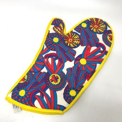 Hermes ribbon oven mitt Glove Multicolore