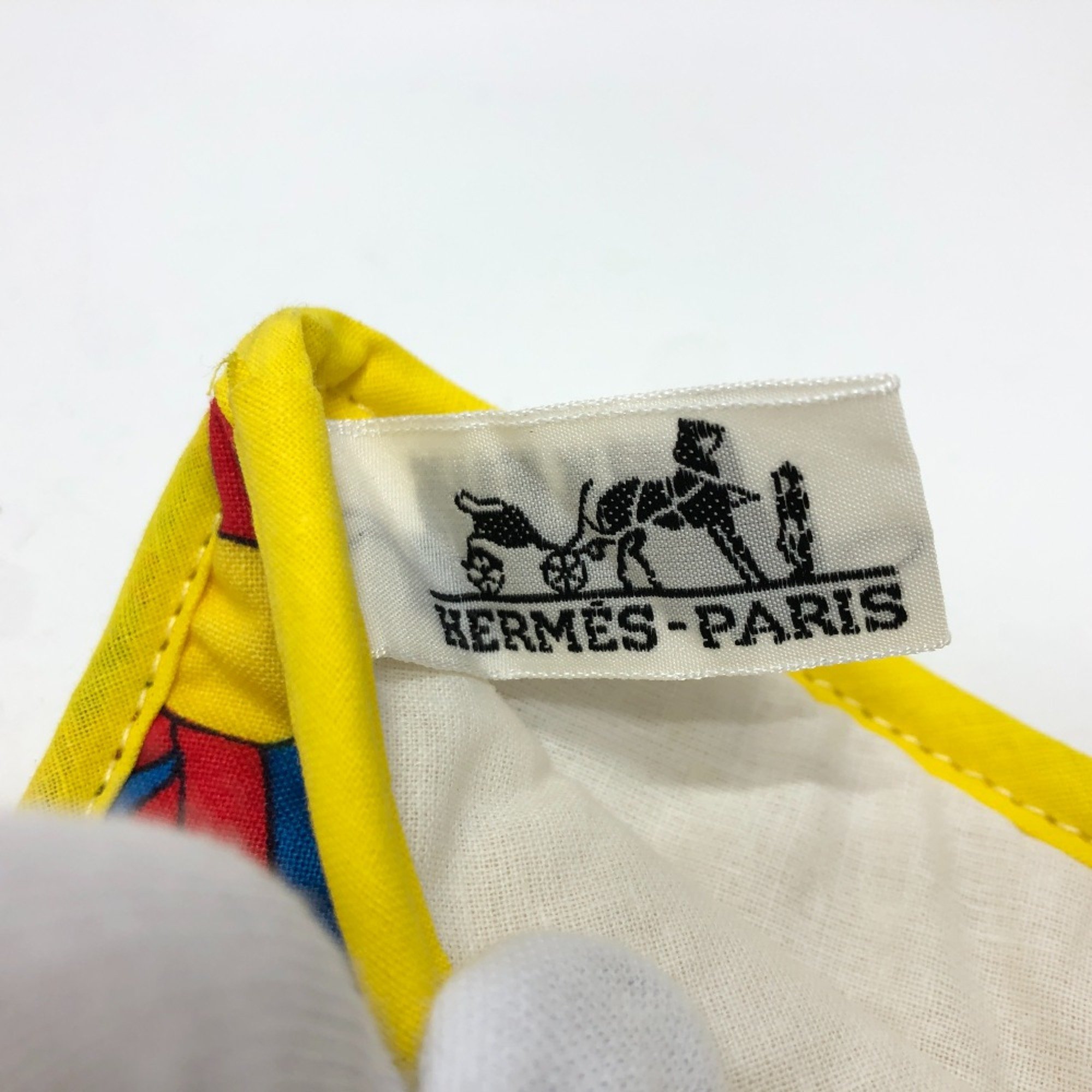 Hermes ribbon oven mitt Glove Multicolore