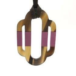 Hermes plate Accessories Necklace Brown