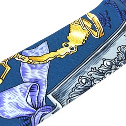 Hermes Twilly Scarf blue Multicolore