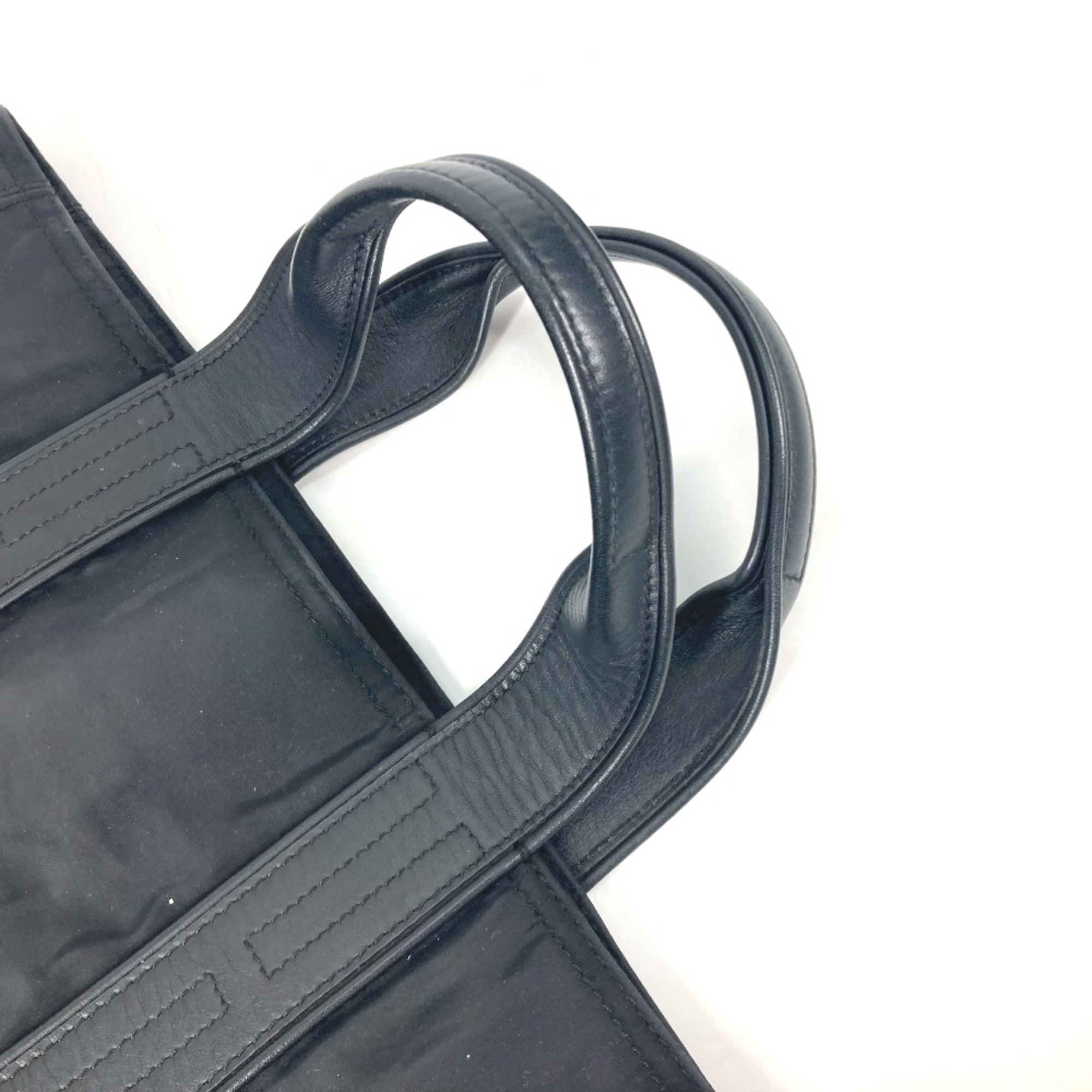 Hermes Vertical Shoulder Bag Tote Bag Black