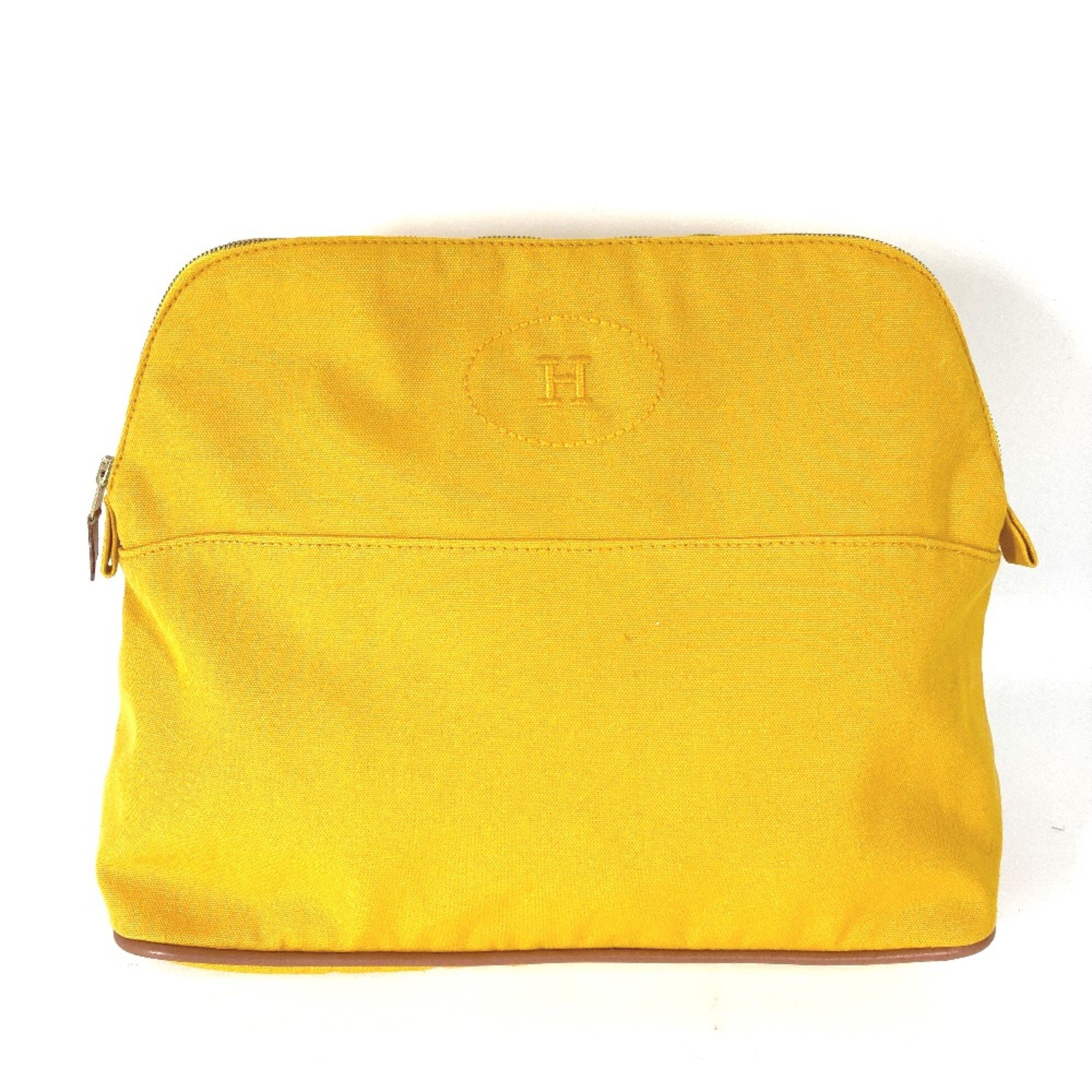 Hermes Cosmetics Pouch Multi Pouch Makeup pouch Pouch yellow