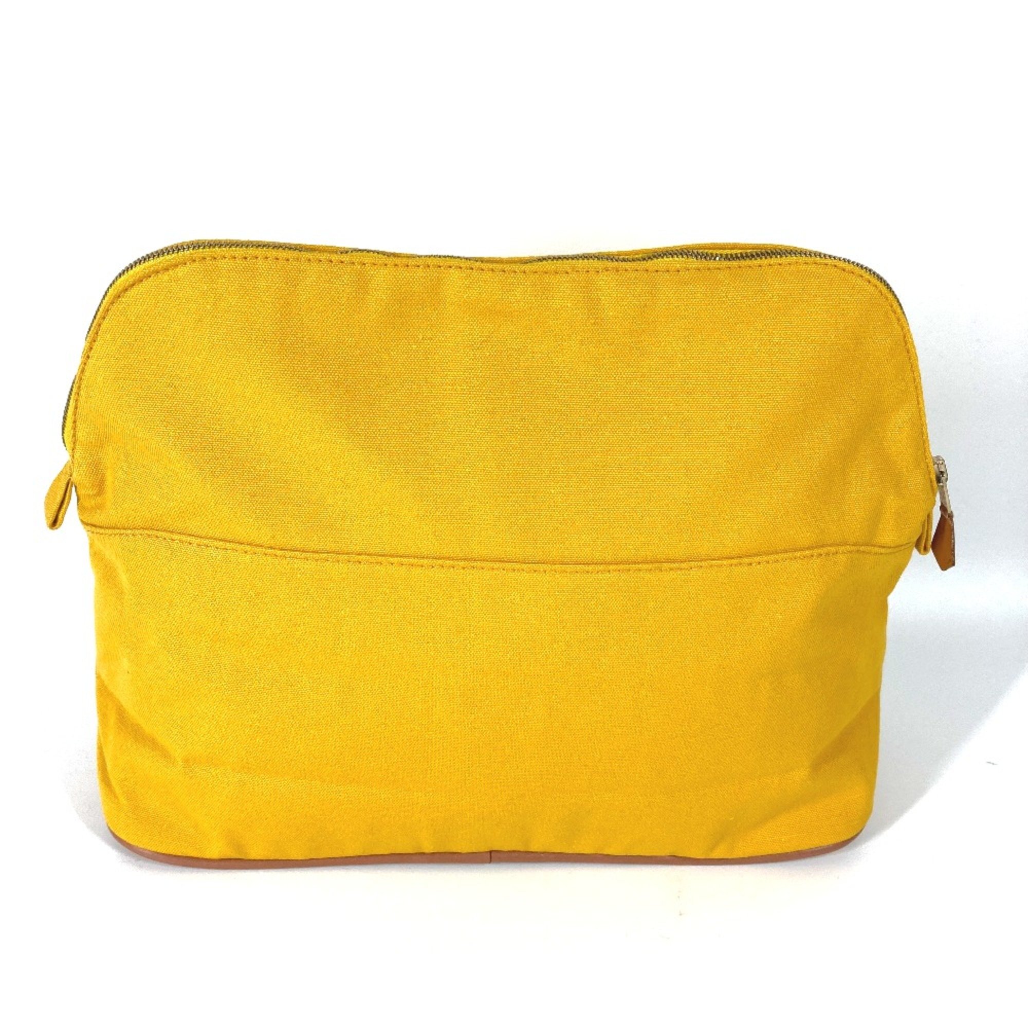 Hermes Cosmetics Pouch Multi Pouch Makeup pouch Pouch yellow