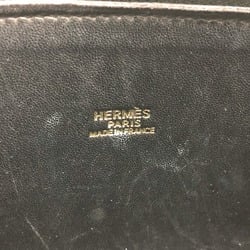 Hermes 2WAY Bag Shoulder Bag Hand Bag Black GoldHardware