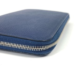 Hermes Long wallet Zip Around Long Wallet Navy