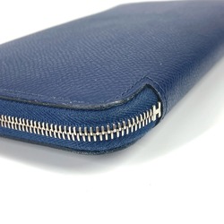 Hermes Long wallet Zip Around Long Wallet Navy