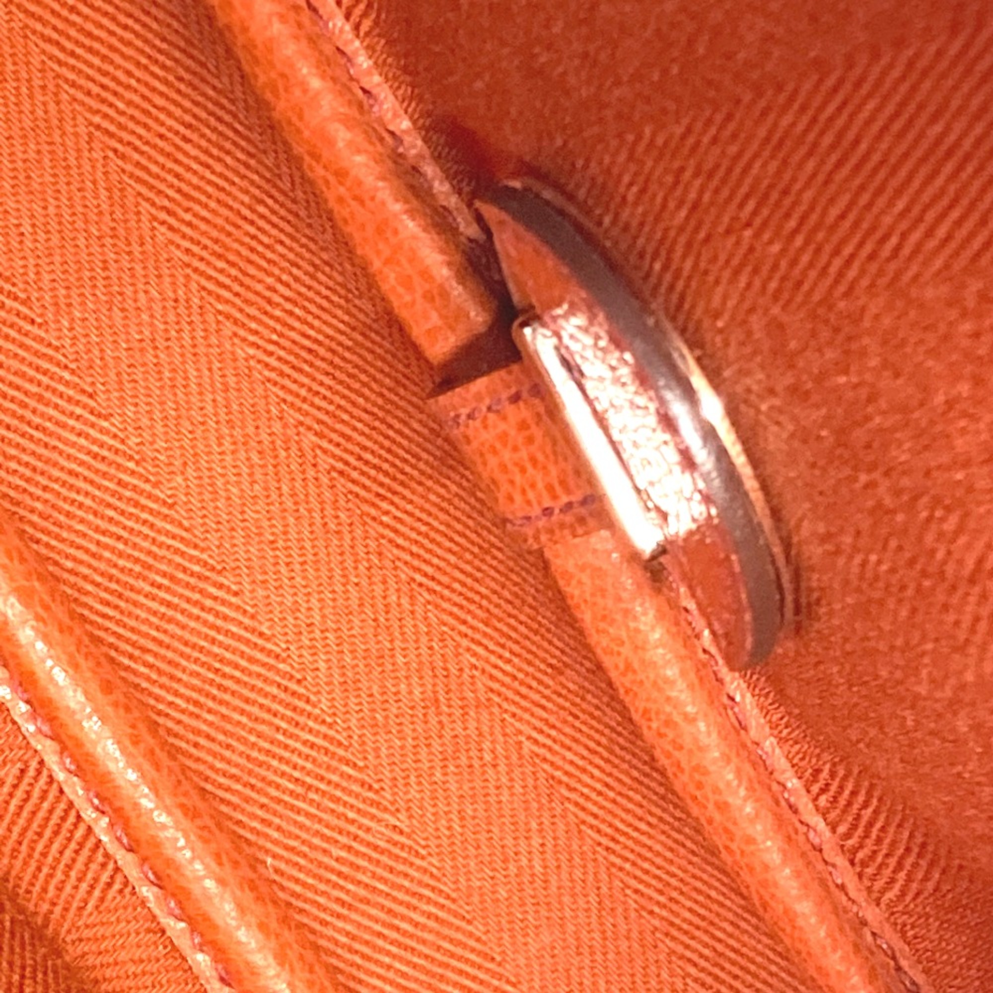 Hermes Shoulder Shoulder Bag Orange SilverHardware