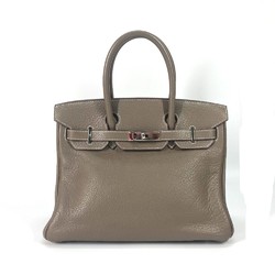 Hermes Bag Tote Bag Hand Bag Etoupe Gray Based SilverHardware