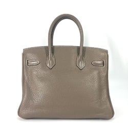 Hermes Bag Tote Bag Hand Bag Etoupe Gray Based SilverHardware