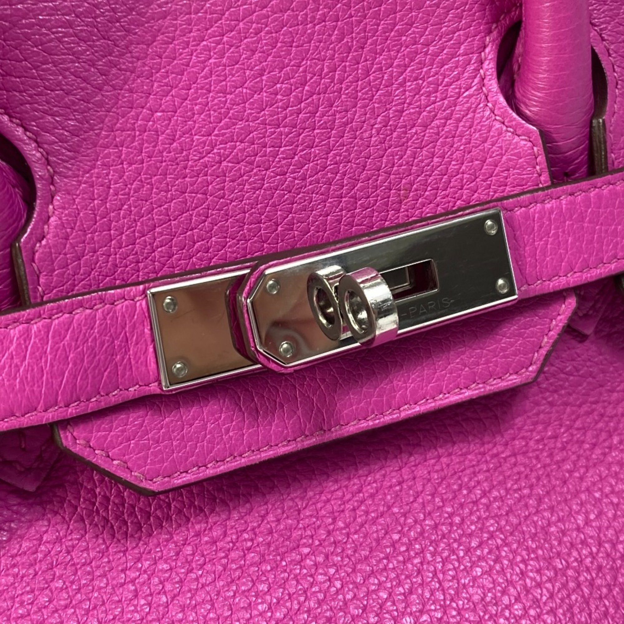 Hermes Tote Bag Hand Bag Magnolia pink