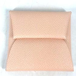 Hermes Wallet Bifold Coin Compartment coin purse Rose Eglantine Pink Based