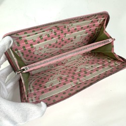 Hermes Zip Around Long Wallet pink