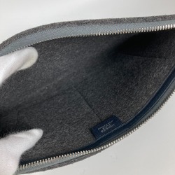 Hermes Bag Pouch Bicolor Clutch bag gray Navy