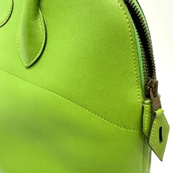 Hermes 2WAY bag Hand Bag Apple green Green