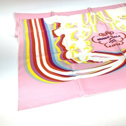 Hermes Brides de Gala Scarf pink