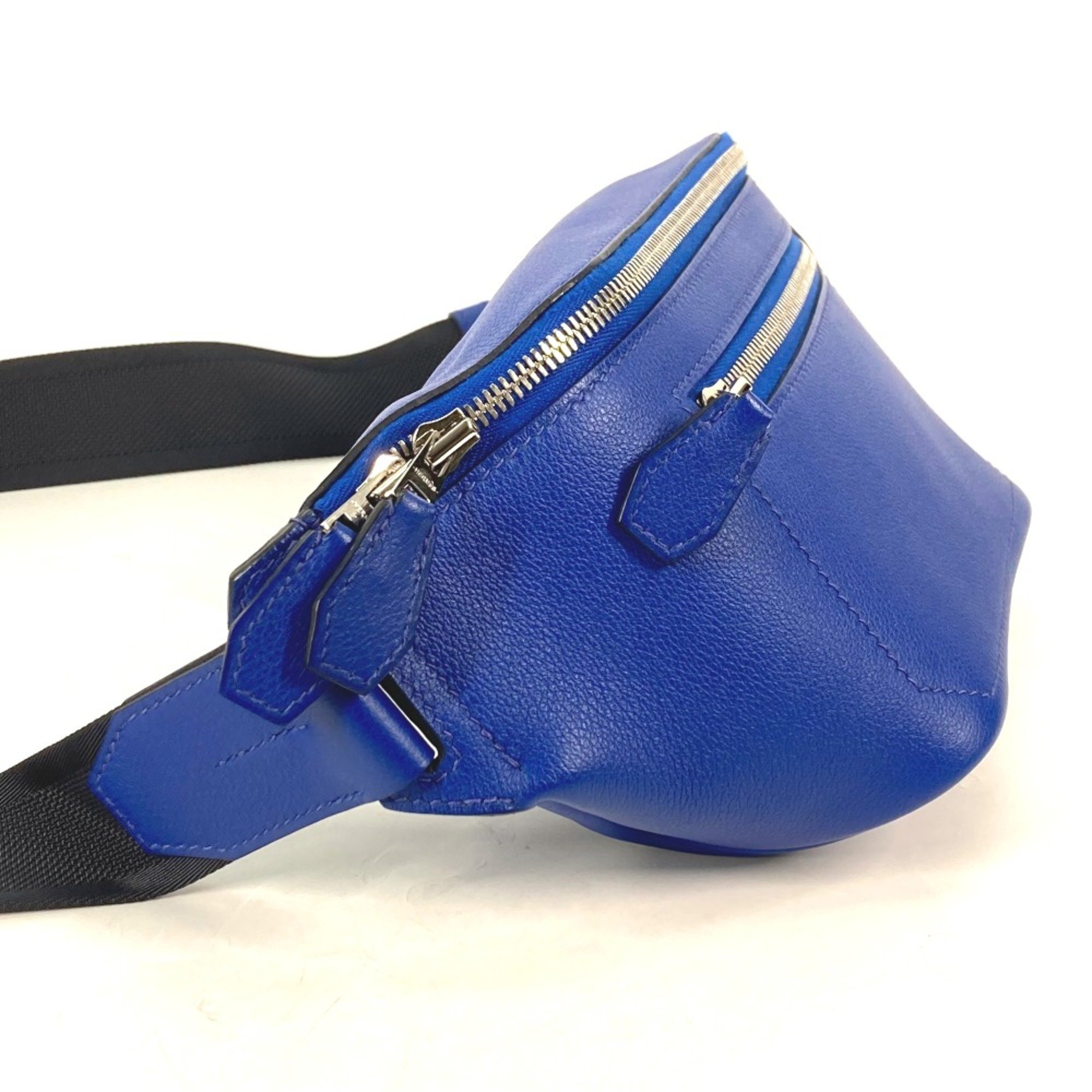 Hermes Shoulder Bag Waist Pouch Bag Belt Bag Cross body bag blue Navy