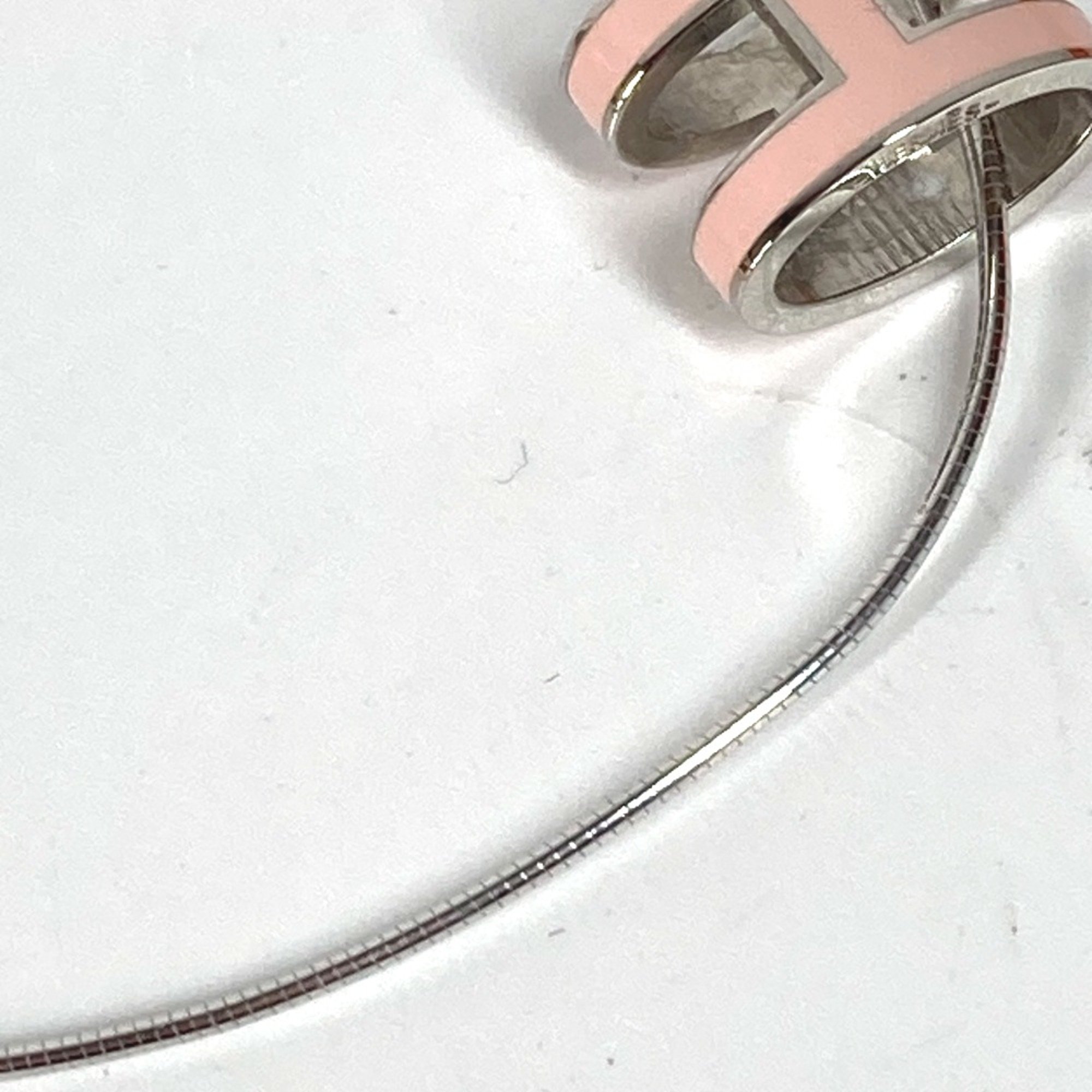 Hermes Accessories Necklace Light pink Silver