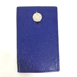 Hermes Pass case Card Case blue