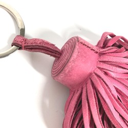 Hermes Bag Charm fringe tassel Key ring Purple Based