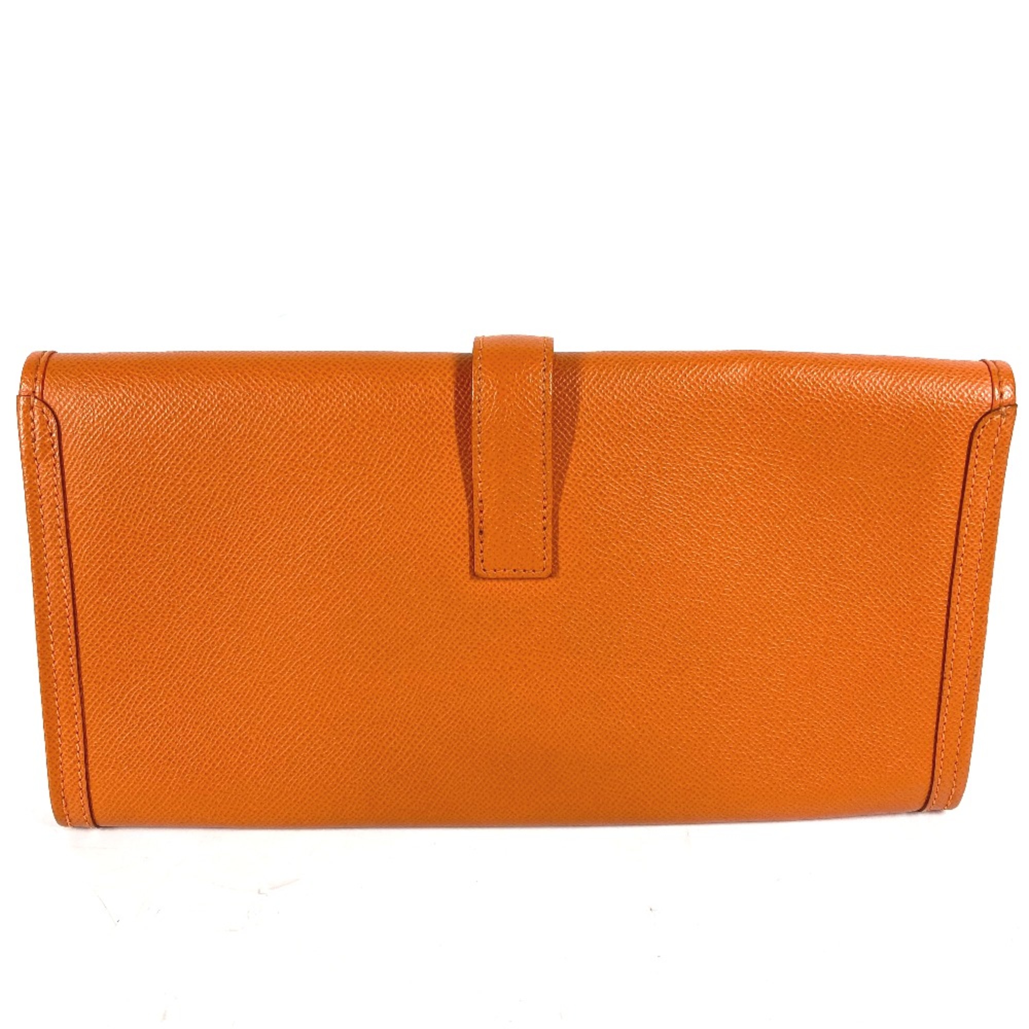 Hermes Bag H logo Cluch Bag Clutch bag Orange