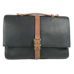 Hermes Hand Bag Bag Tote Bag Business bag Black Brown