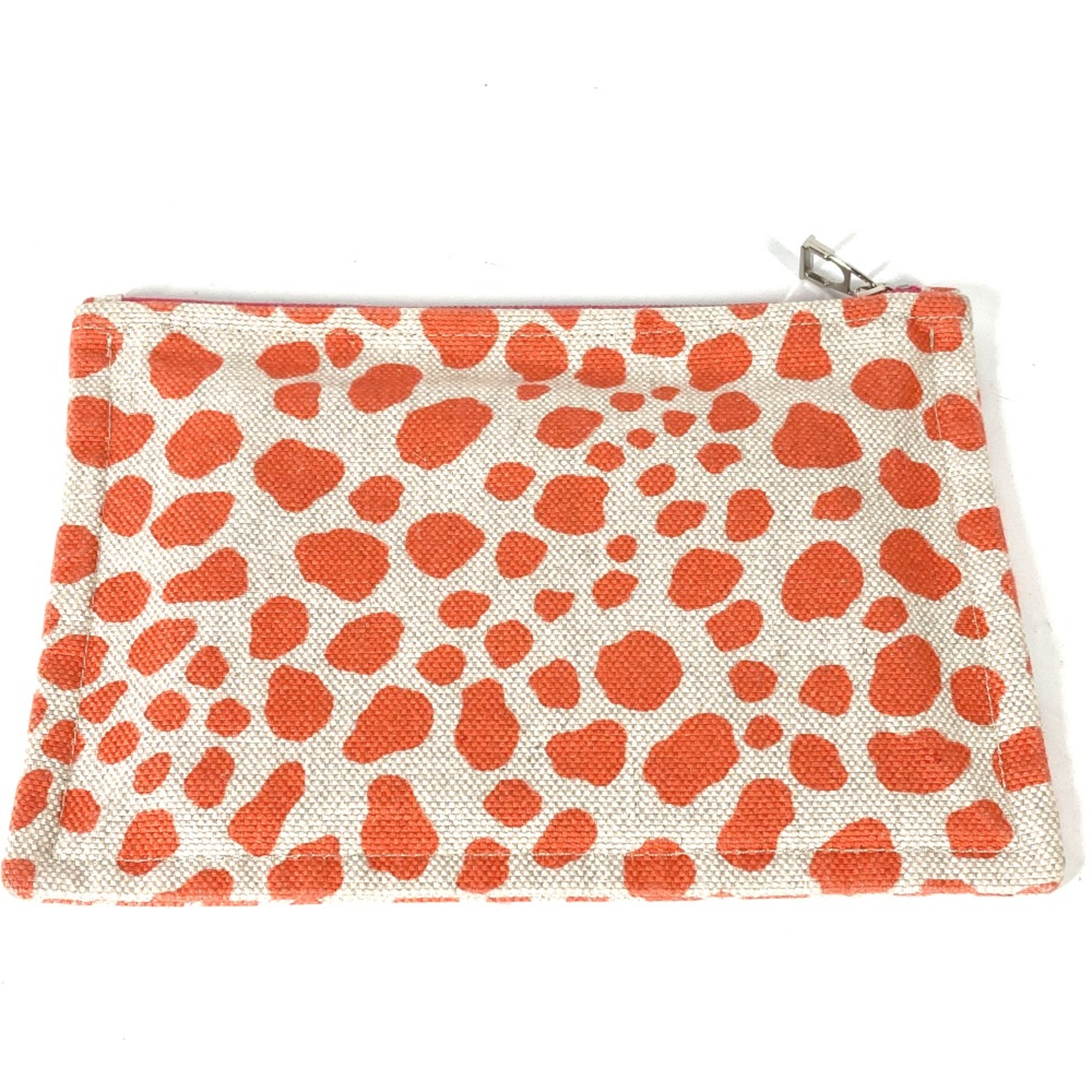 Hermes clutch bag bag Pouch Orange