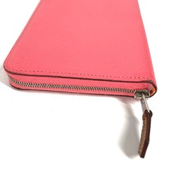 Hermes Long wallet Zip Around Long Wallet pink