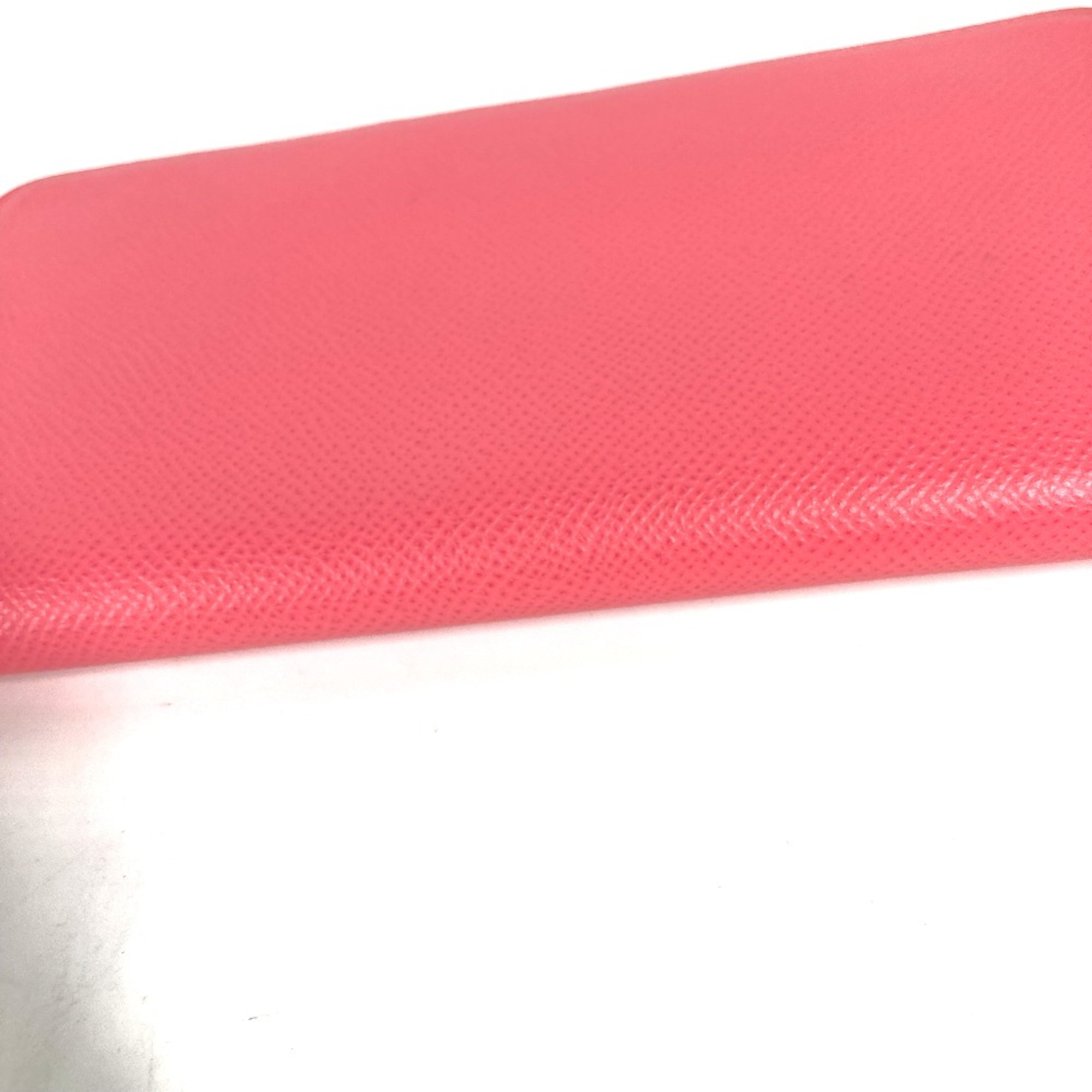 Hermes Long wallet Zip Around Long Wallet pink