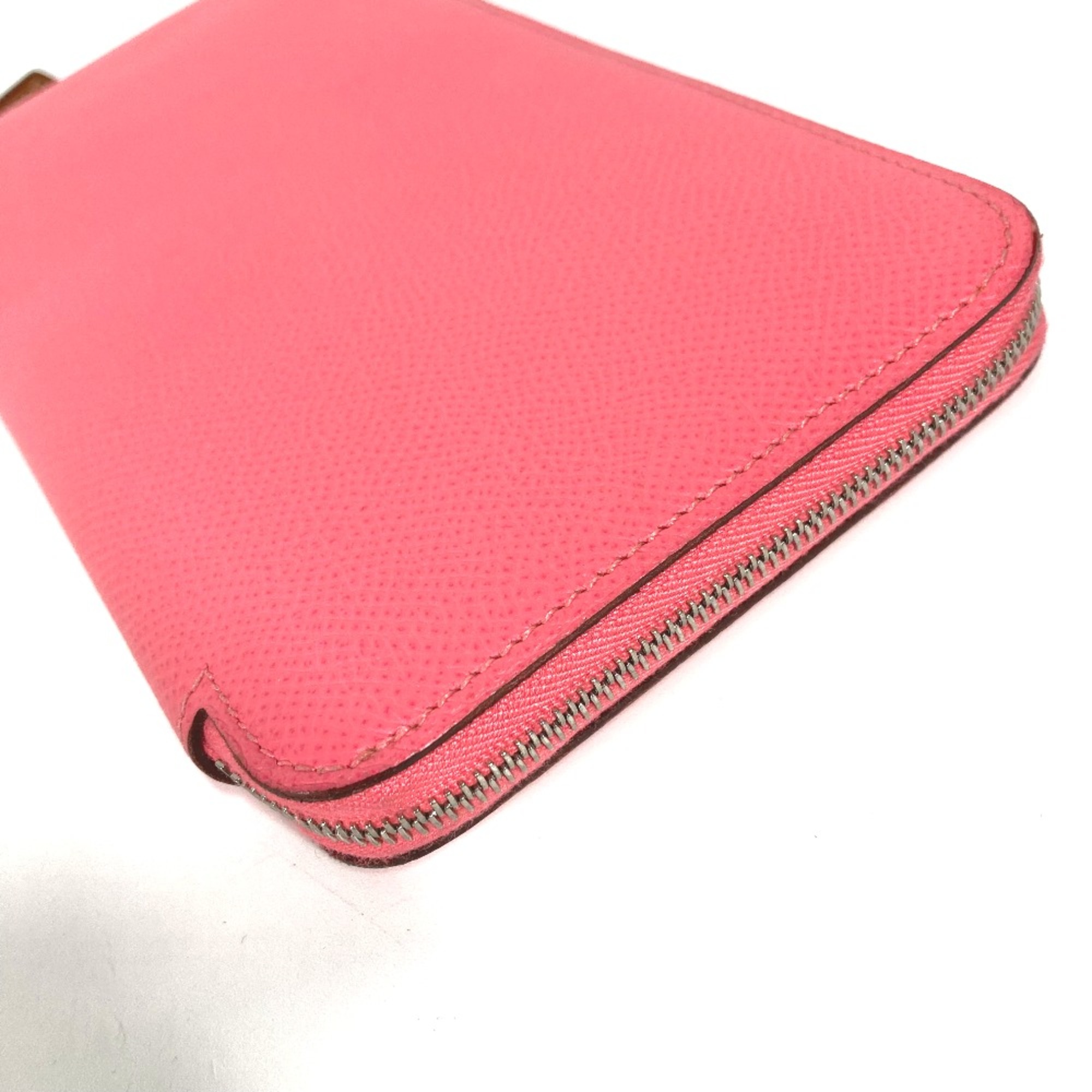 Hermes Long wallet Zip Around Long Wallet pink