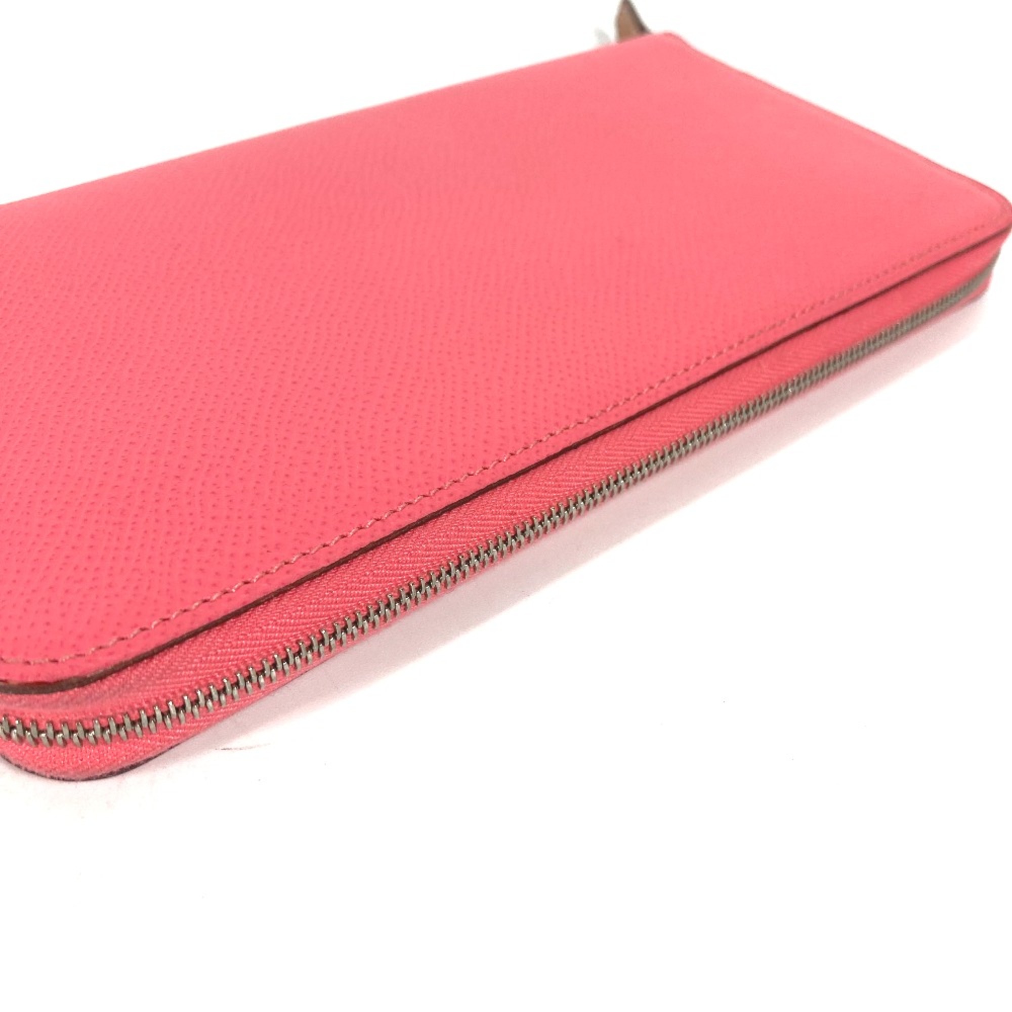 Hermes Long wallet Zip Around Long Wallet pink