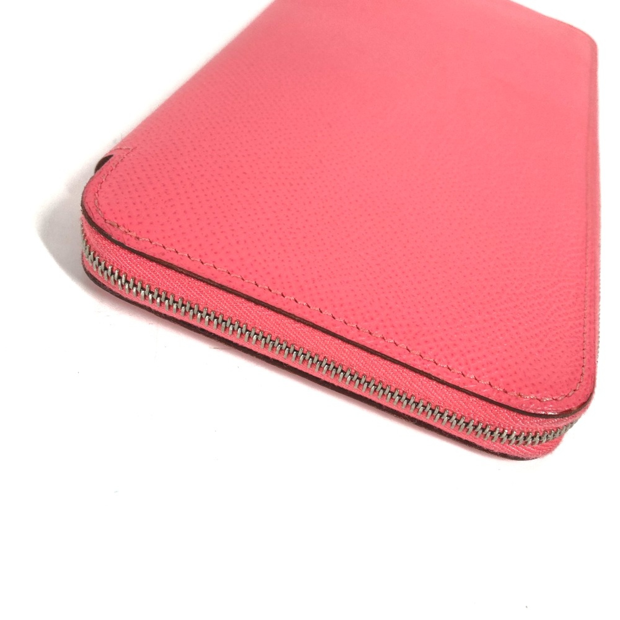 Hermes Long wallet Zip Around Long Wallet pink