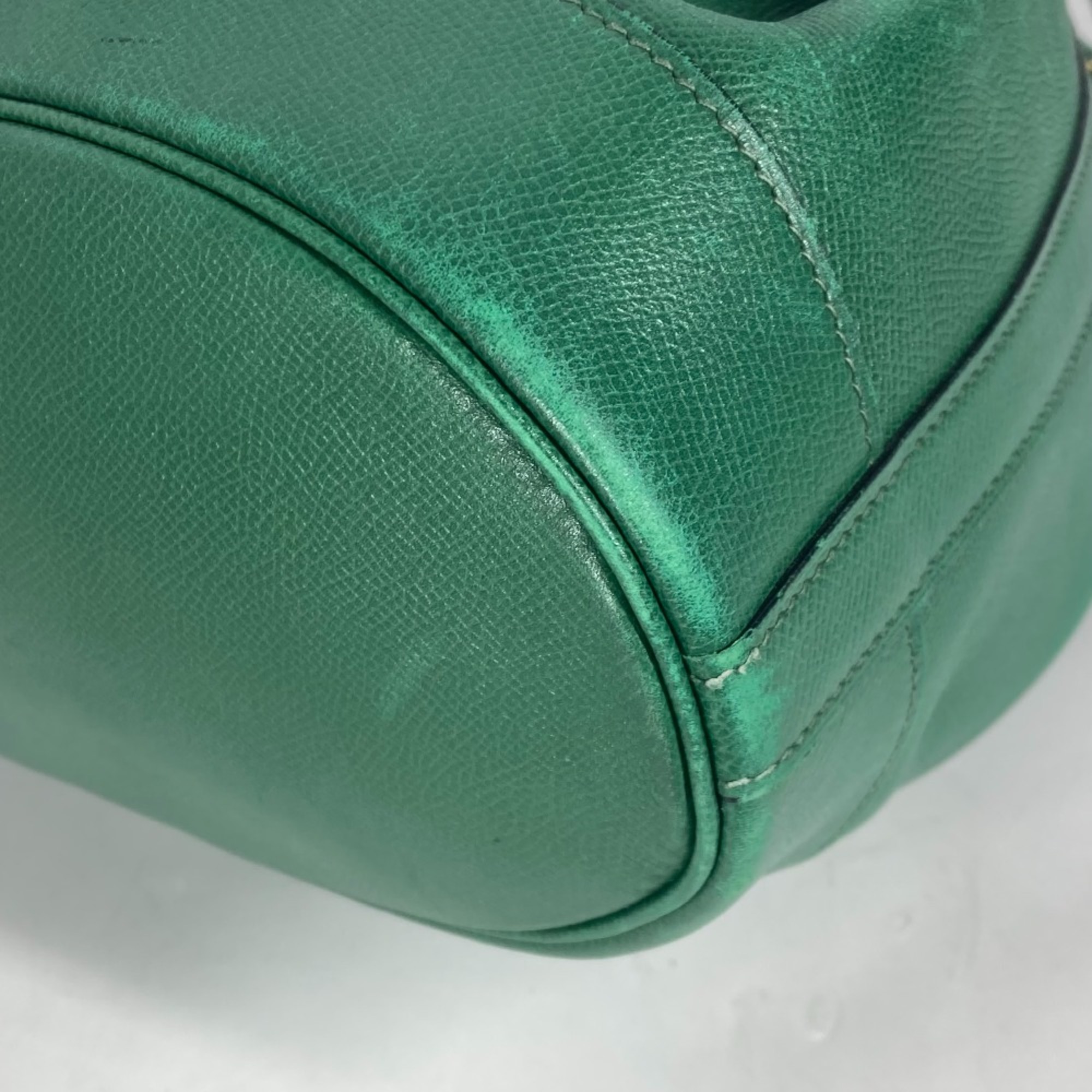 Hermes Drawstring Bag Crossbody Bag Shoulder Bag Green