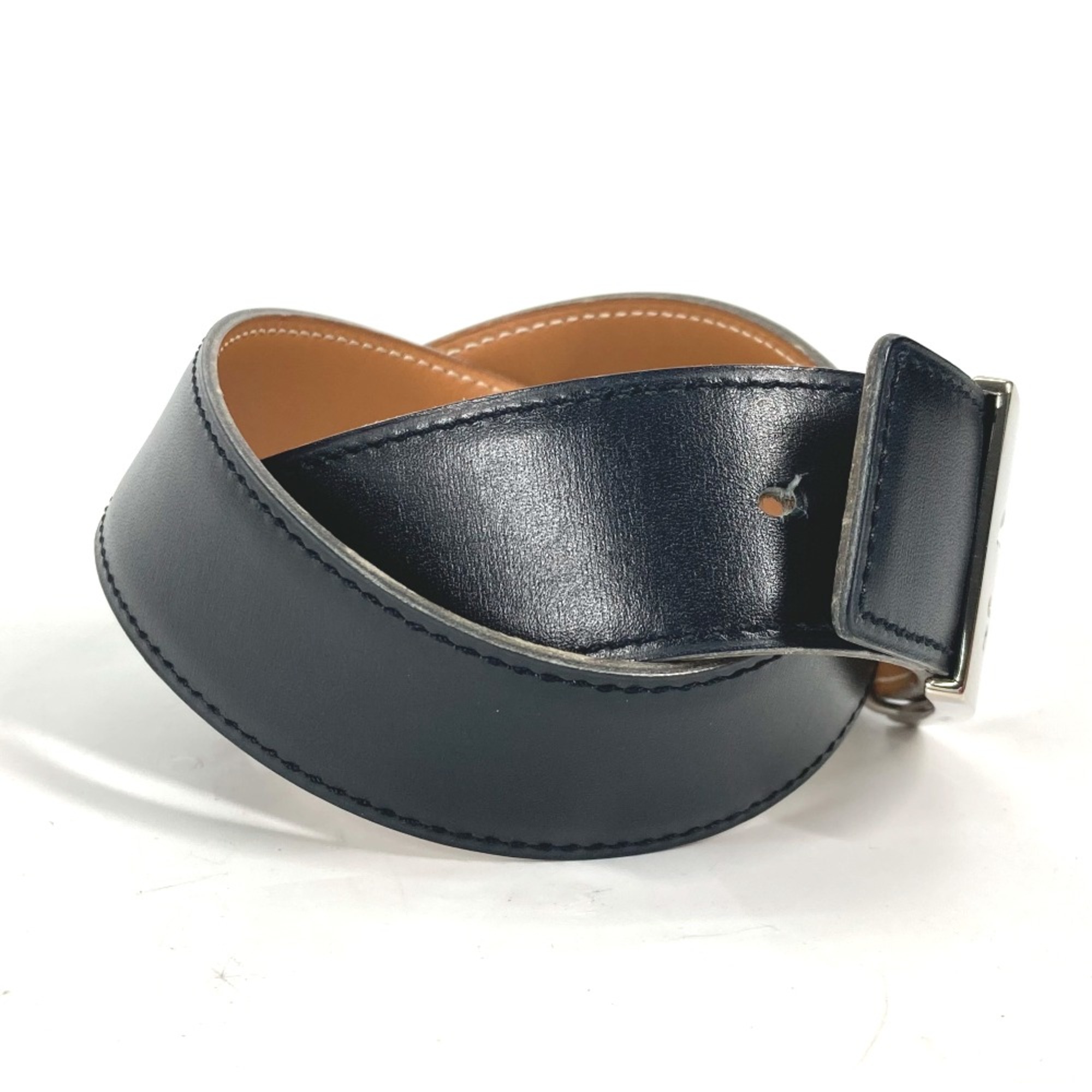 Hermes belt Black SilverHardware