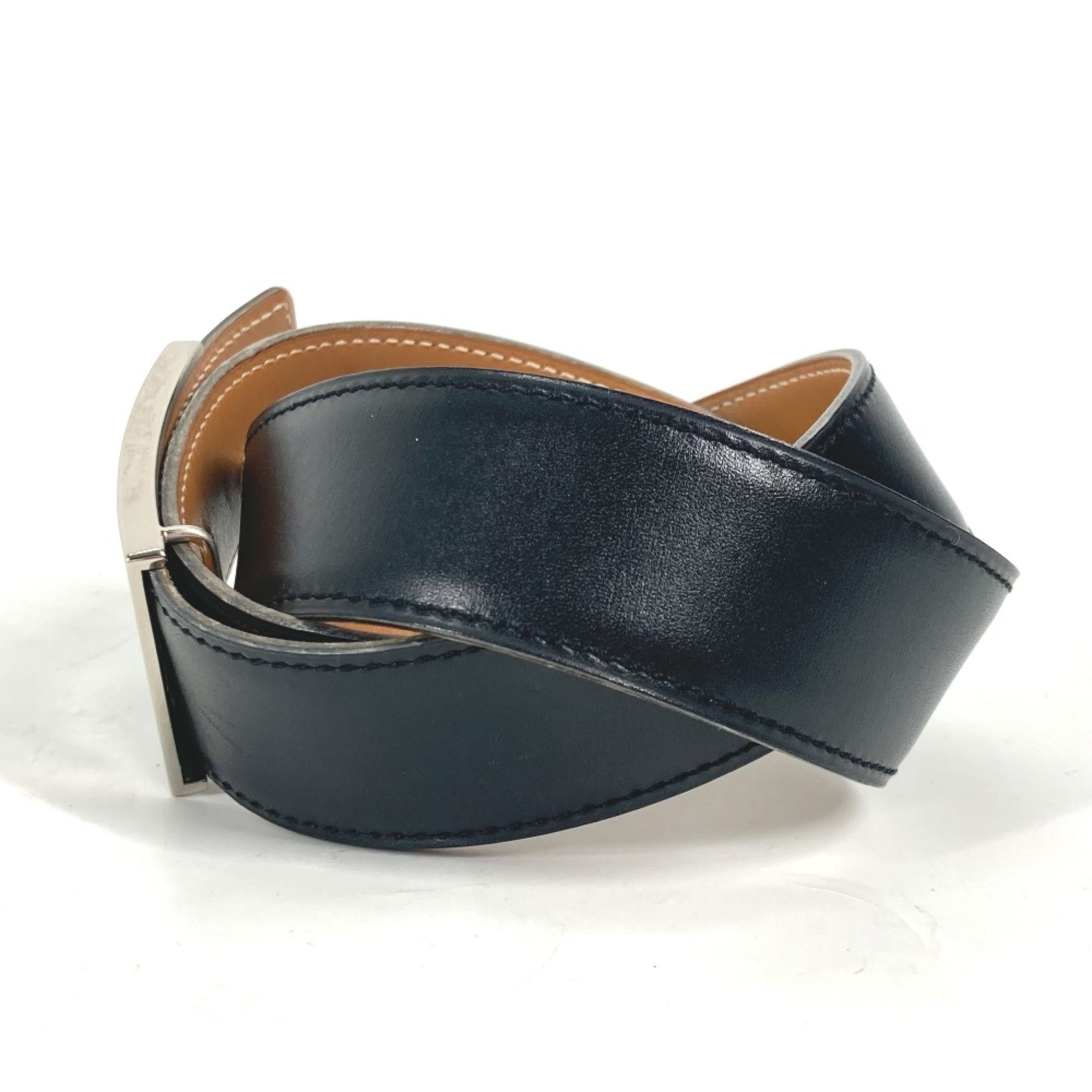 Hermes belt Black SilverHardware