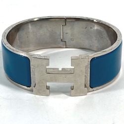 Hermes Accessory bracelet Bangle blue Silver