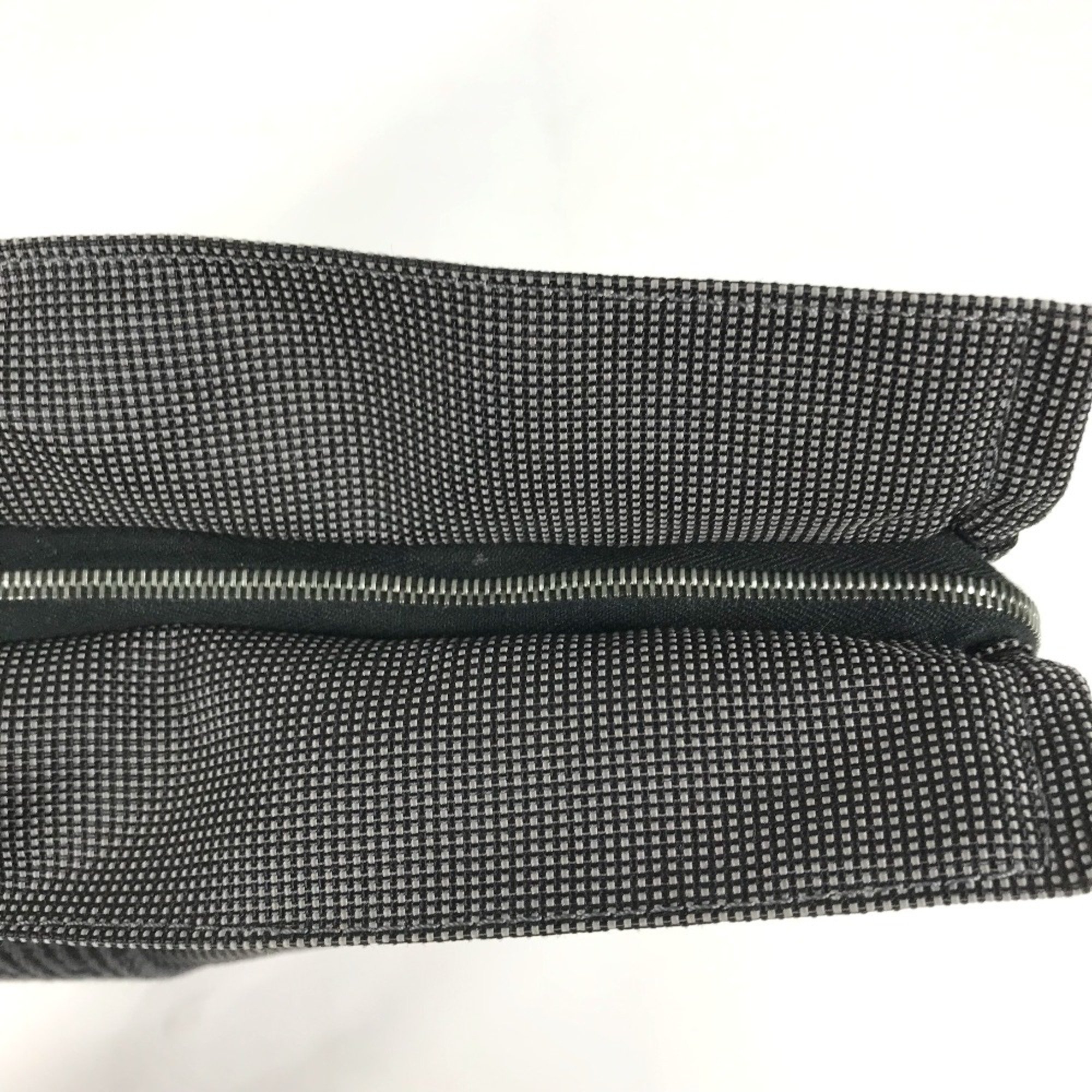 Hermes Her Line Clutch Bag Pouch gray