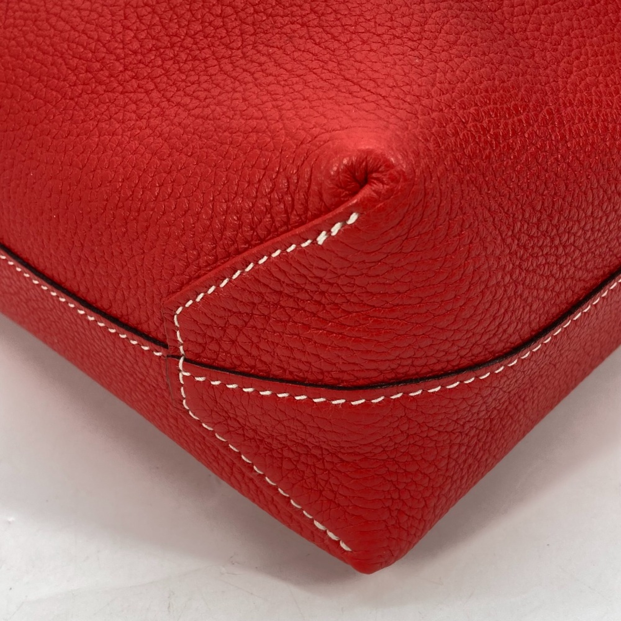 Hermes reversible shoulder bag Tote Bag Navy Red