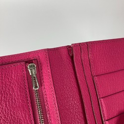 Hermes HHardware Long wallet Long Wallet Etoupe/Rose Tyrian pink gray