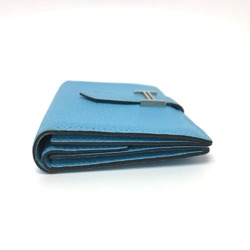 Hermes Card Case blue SilverHardware