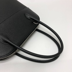 Hermes 2WAY Bag Shoulder Bag Bag Hand Bag Black SilverHardware