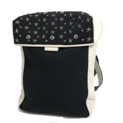 Jimmy Choo Star studs Backpack Black x White