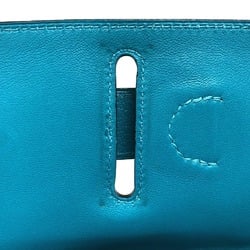 Hermes Flat Second Pouch Blue gene