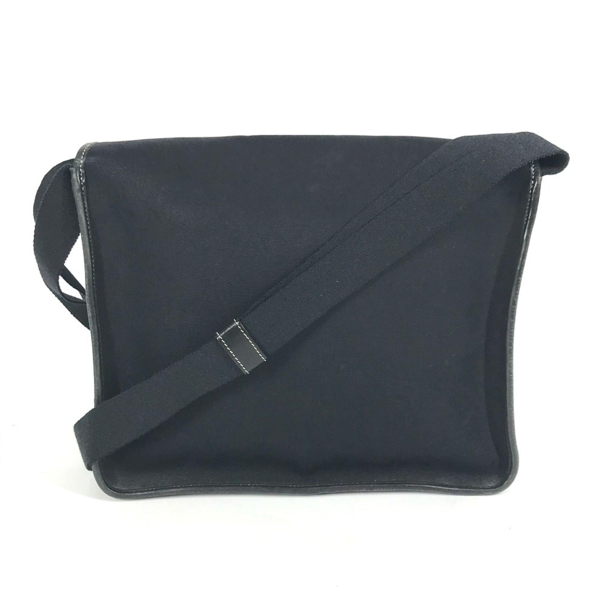 Hermes Crossbody messenger bag bag Shoulder Bag Black