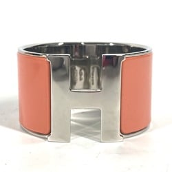 Hermes Accessories H logo bangle Bangle Orange x Silver