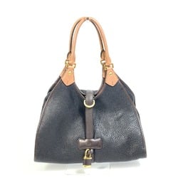 Loewe anagram Bag Hand Bag Black x Brown