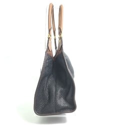 Loewe anagram Bag Hand Bag Black x Brown